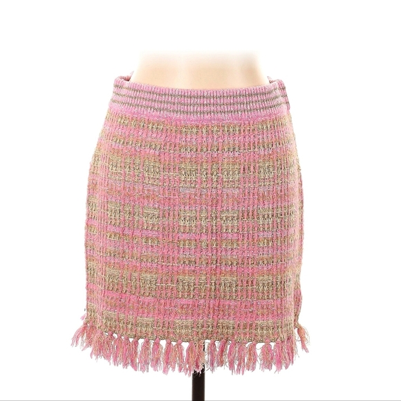 LoveShackFancy‎ Balsam Majestic Pink Mini Skirt - Picture 4 of 5